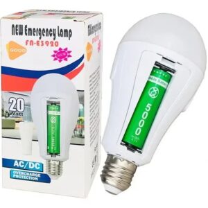 لامپ شارژی اضطراری 20وات تک باطری(به صورت عمده)