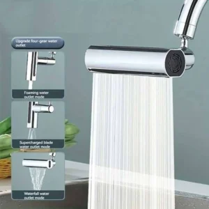 درب توالت آداپتور شیر آب چند منظوره با 3 حالت به صورت عمده